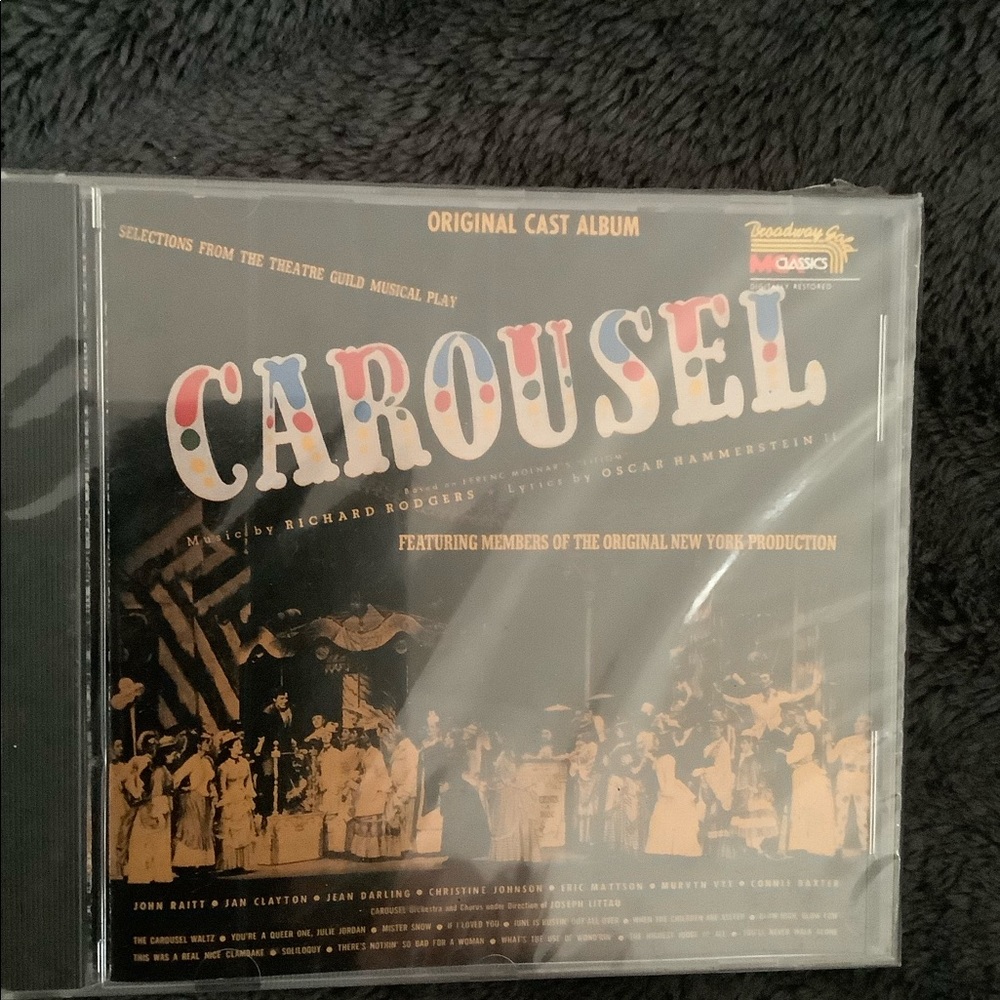 Original Cast Album Carousel sealed CD